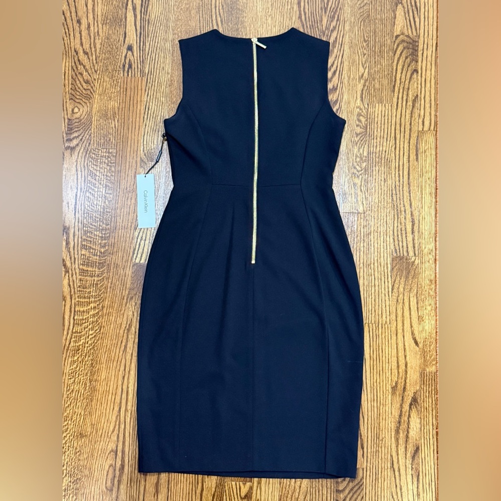 Calvin Klein Black Midi Dress - Picture 2 of 5